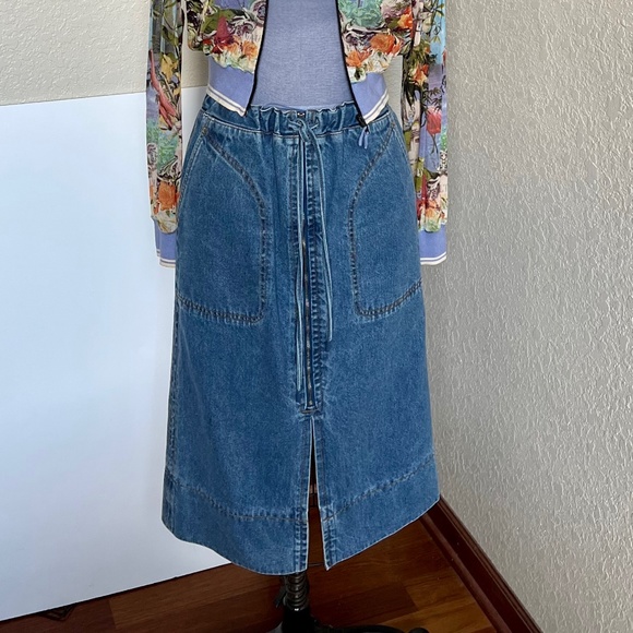 Rejina Pyo denim midi skirt, size 8 - Picture 1 of 13